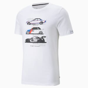 T-shirt graphique BMW M Motorsport Homme, Puma White